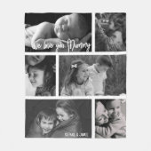 Couverture Polaire Collage de photos Mummy 6 (Devant)
