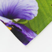 Couverture Polaire Collage de photos Pansy : Kaleidoscope de la beaut (Coin)