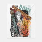 Couverture Polaire Collage de Ron Weasley 1 (Devant)