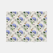 Couverture Polaire Collage Hydrangea (Devant (Horizontal))