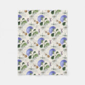 Couverture Polaire Collage Hydrangea (Devant)