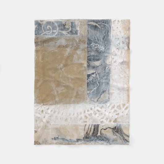 Couverture Polaire Collage II de dentelle (Devant)