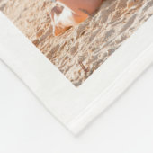 Couverture Polaire Collage photo 10 images (Coin)