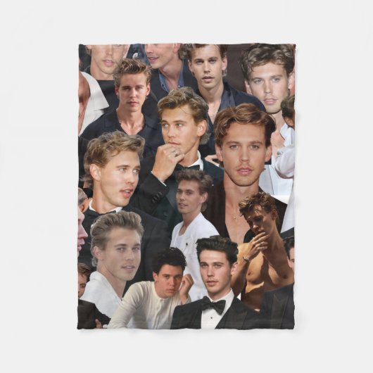 Couverture Polaire collage photo austin butler (Devant)