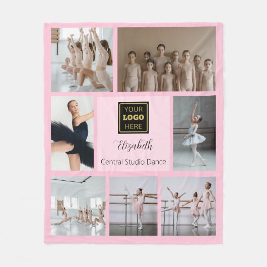 Couverture Polaire Collage photo Ballerina (Devant)