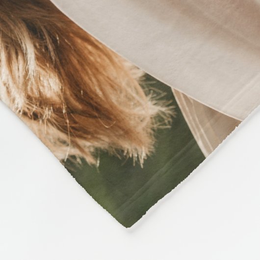 Couverture Polaire Collage photo Couple 4 (Coin)