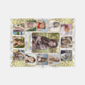 Couverture Polaire Collage photo de la fin d'études secondaires | Mar (Devant (Horizontal))