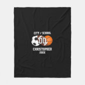 Couverture Polaire Collage photo de sport (Devant)