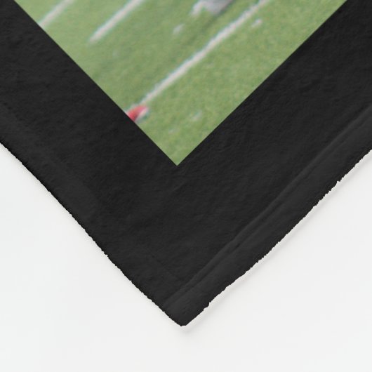 Couverture Polaire Collage photo de sport (Coin)