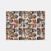 Couverture Polaire Collage photo fou - Jusqu'à 16 photos (Devant (Horizontal))