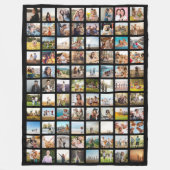 Couverture Polaire Collage photo moderne simple 88 (Devant)