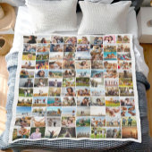 Couverture Polaire Collage photo moderne simple 88