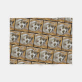 Couverture Polaire Collage photo Motif personnalisé (Devant (Horizontal))