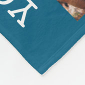 Couverture Polaire Collage photo personnalisé 12 (Coin)