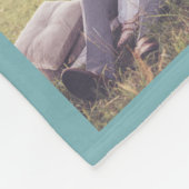 Couverture Polaire Collage photo personnalisé 15 (Coin)