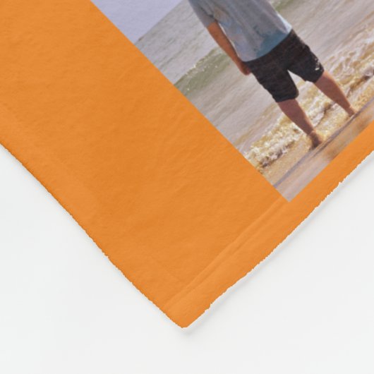 Couverture Polaire Collage photo Personnalisé do-it-yourself personna (Coin)