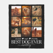 Couverture Polaire Collage photo Pet Memorial (Devant)