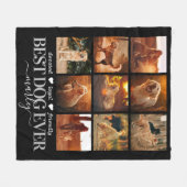 Couverture Polaire Collage photo Pet Memorial (Devant (Horizontal))