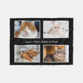 Couverture Polaire Collage photo pour animaux de compagnie (Devant (Horizontal))