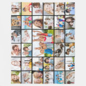 Couverture Polaire Collage photo simple 33 (Devant)