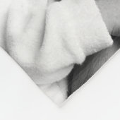 Couverture Polaire Collecte photo de bébé personnalisée (Coin)