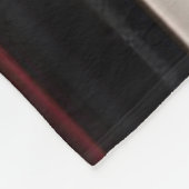 Couverture Polaire Collection Abstraite Red Black Lines tendance (Coin)