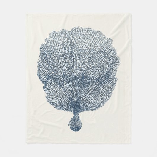 Couverture Polaire Collection côtière en Indigo VI (Devant)