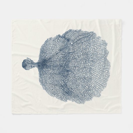 Couverture Polaire Collection côtière en Indigo VI (Devant (Horizontal))