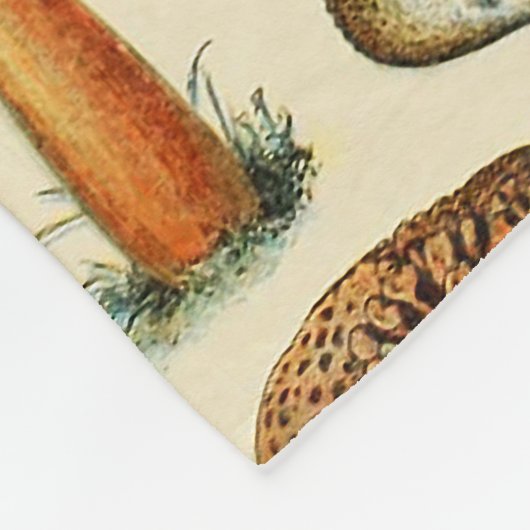 Couverture Polaire Collection de champignons    (Coin)