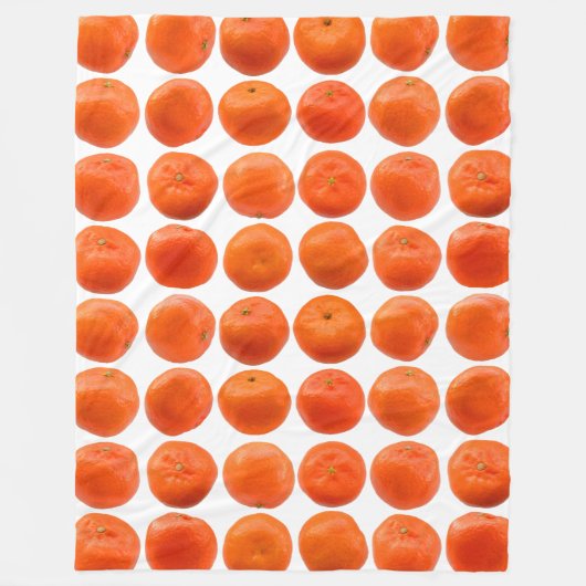 Couverture Polaire Collection de clémentines (Devant)