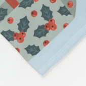 Couverture Polaire Collection de Noël d'éléments décoratifs d'hiver (Coin)