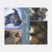 Couverture Polaire Collection de photos pour animaux de compagnie Mem (Devant (Horizontal))