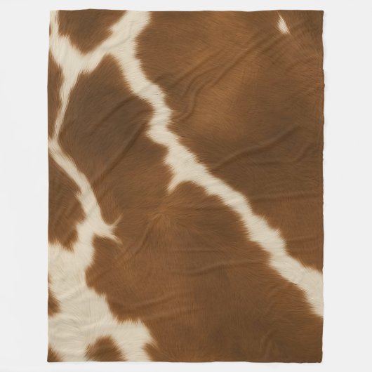 Couverture Polaire Collection en cuir moderne Elégante Vache Faux (Devant)