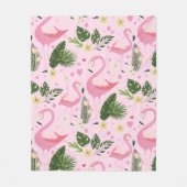 Couverture Polaire Collection Été Flamingo Un Design 8 (Devant)
