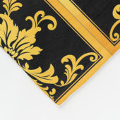 Couverture Polaire Collection florale tendance de luxe (Coin)