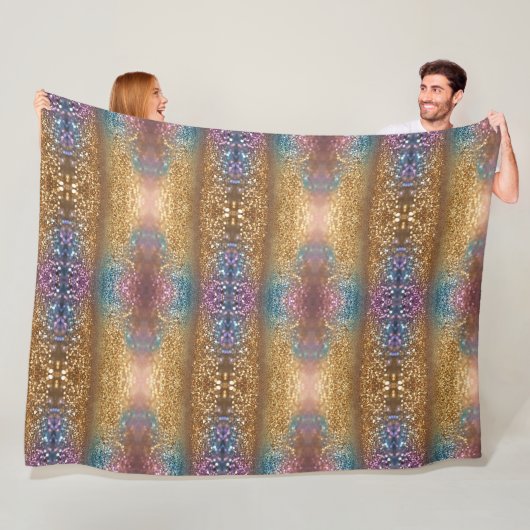 Couverture Polaire Collection Holographique Opal Parties scintillant (En situation)