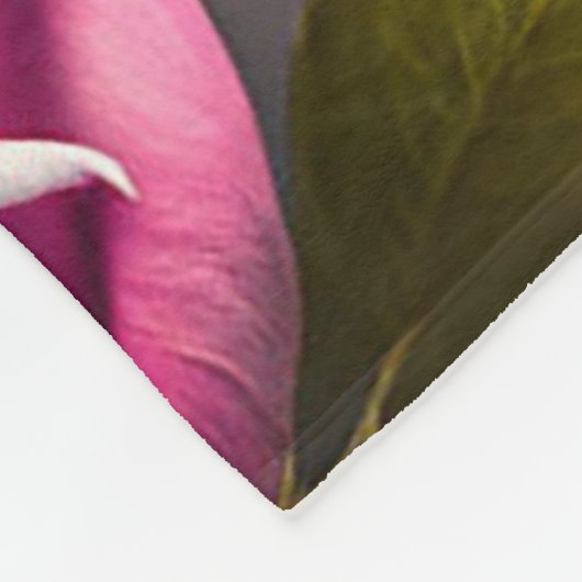 Couverture Polaire Collection Petit Chien Et Rose (Coin)