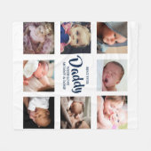 Couverture Polaire Collection photo de Best Ever Daddy (Devant (Horizontal))