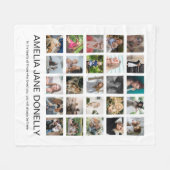 Couverture Polaire Collection photo Modern In Love (Devant (Horizontal))