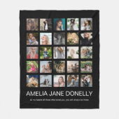 Couverture Polaire Collection photo Modern In Love (Devant)