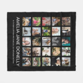 Couverture Polaire Collection photo Modern In Love (Devant (Horizontal))