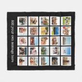 Couverture Polaire Collection photo moderne personnalisée 25 (Devant (Horizontal))