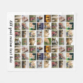 Couverture Polaire Collection photo moderne personnalisée 56 (Devant (Horizontal))