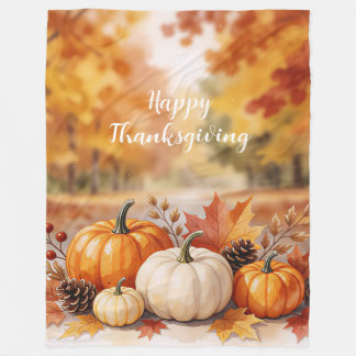 Couverture Polaire Collection Tendance Or de Thanksgiving Automne
