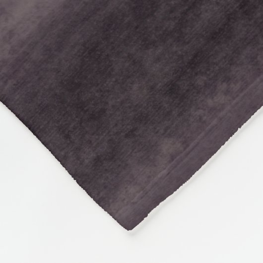 Couverture Polaire Colles douces Abstraites Plum profond & Or (Coin)