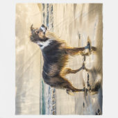 Couverture Polaire COLLIE par la MER (Devant)