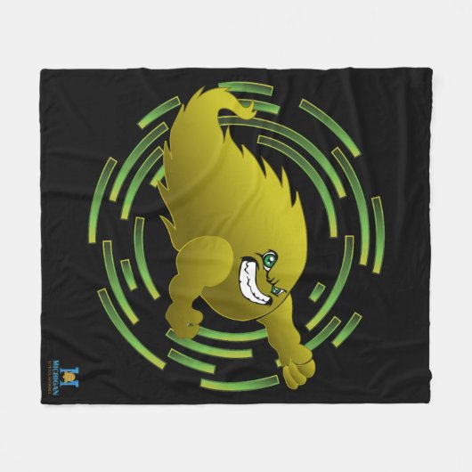 Couverture Polaire Coloma Comets #4 (Devant (Horizontal))