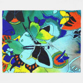 Couverture Polaire Colonne papillon classique en caoutchouc printemps (Devant (Horizontal))