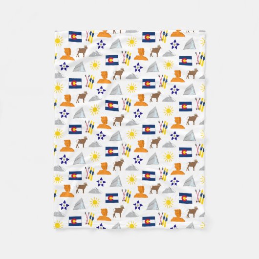 Couverture Polaire Colorado (Devant)