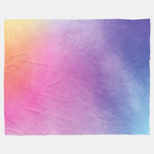 Couverture Polaire Colorant cravate pastel (Devant (Horizontal))